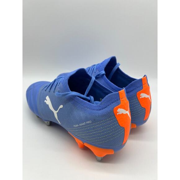 Puma Avant Pro ArmoYarns Leather Rugby Cleats Blue 106714-03 Men’s Size 9.5🛒 - Picture 8 of 12